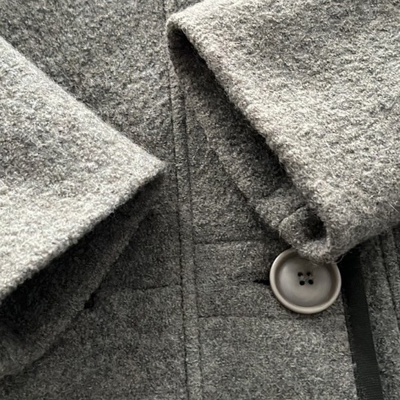 Me-Jay 100% Virgin Wool Coat Oversized Made in Canada - Picture 6 of 14